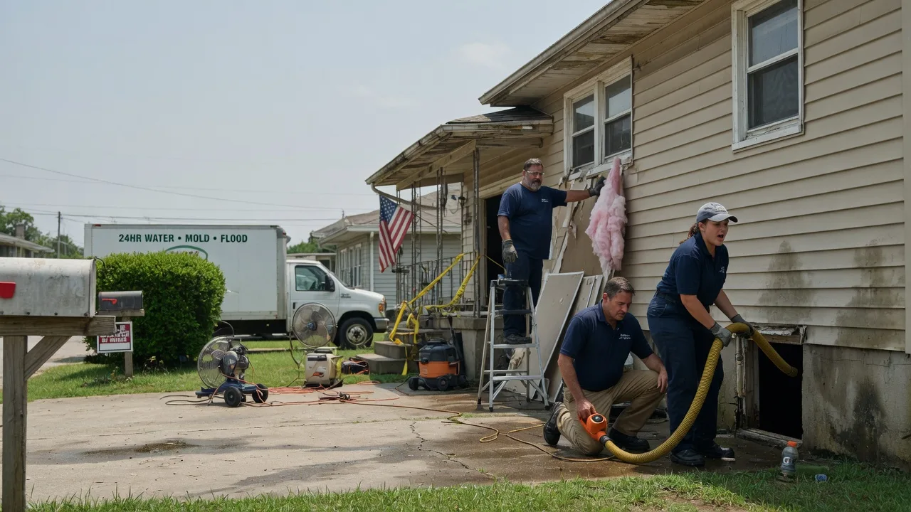 Water Damage Repair in Hendersonville, TN near me